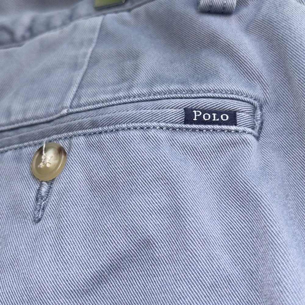 Polo Classic Fit Blue Kakis Stone Blue Ralph Lauren Chinos Size 33/32
